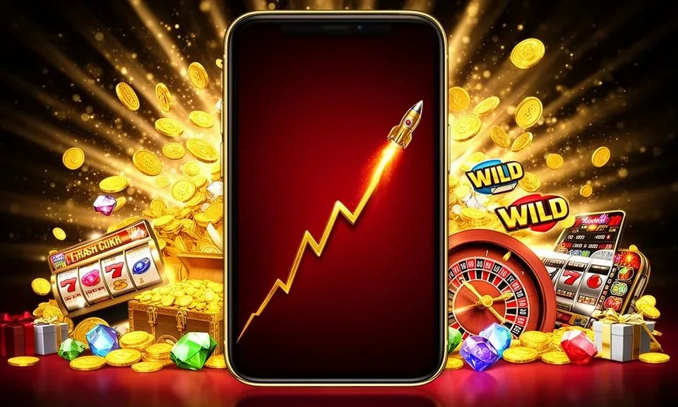 Mobile casino lobby